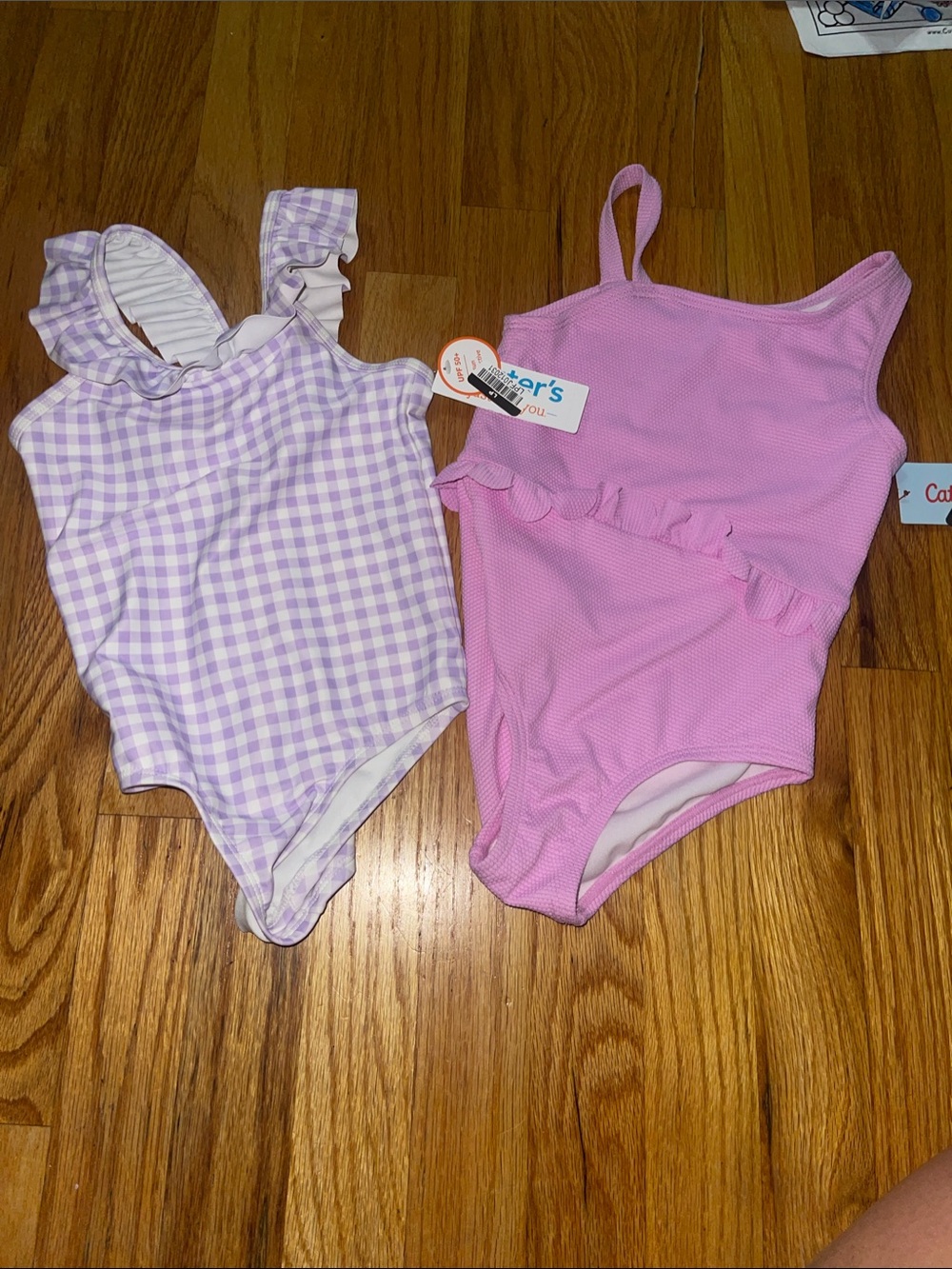 4t purple swim bundle carters/cat & jack